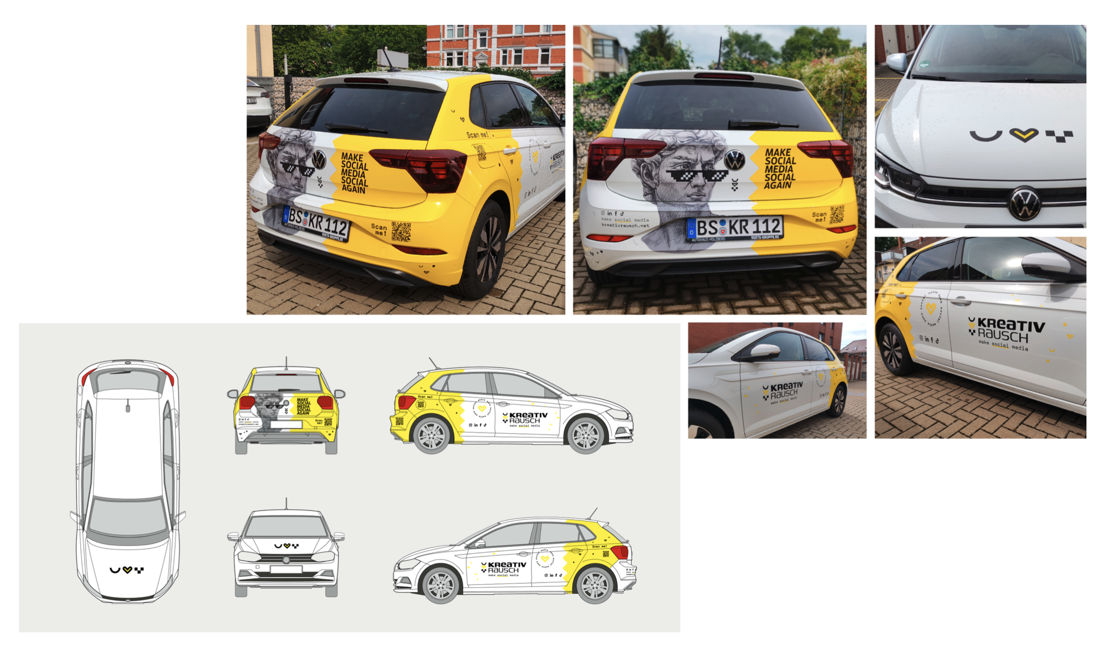 Kreativrausch Fahrzeugbeschriftung